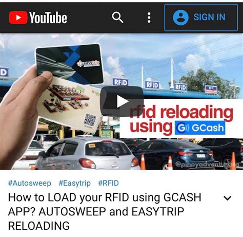 easytrip reload gcash|2023 HOW TO RELOAD AUTOSWEEP & EASYTRIP .